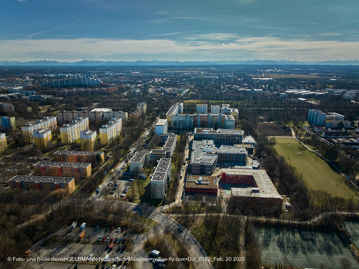 20.02.2023 -  Schulneubau am Strehleranger in Neuperlach